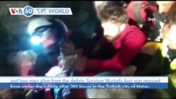 VOA60 World - Turkey: Survivor Mustafa Avci rescued after 261 hours