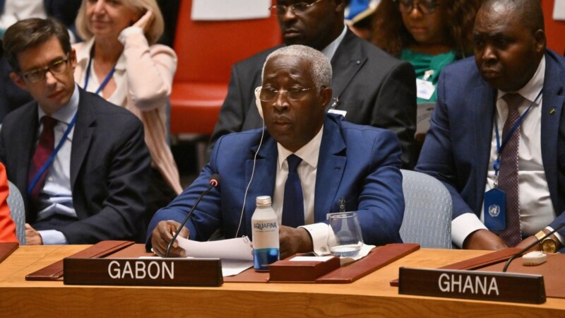 Le Premier ministre gabonais issu du coup d'Etat à la tribune du Conseil de sécurité de l'ONU