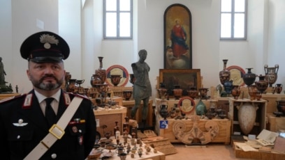Italy Celebrates Return of Stolen Arts
