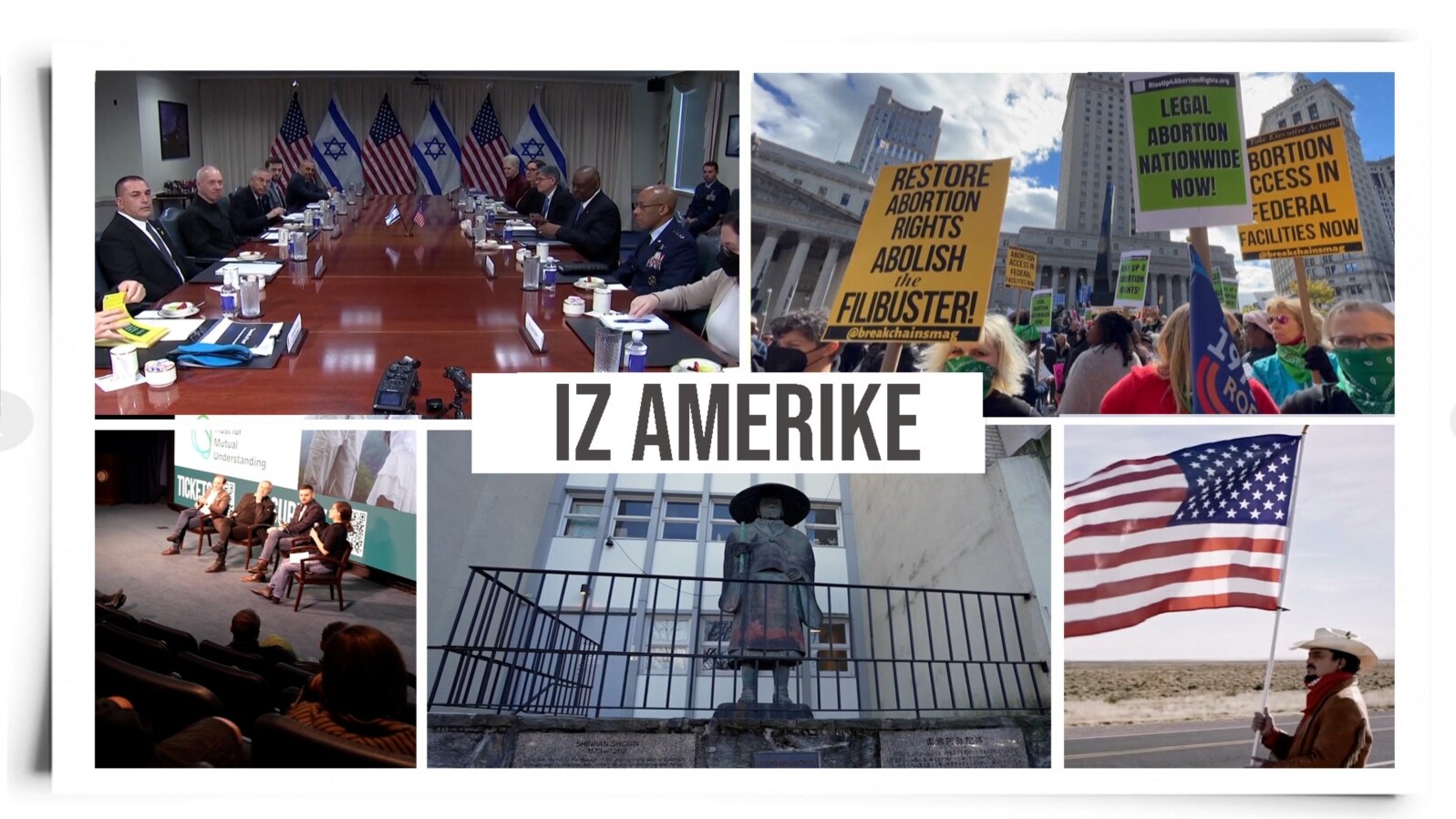 Iz Amerike 196 | Amerikanci, Izrael, Gaza; Abortus u kampanji; Statua iz Hirošime i Openhajmer 