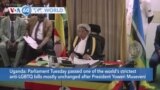 VOA60 World - Ugandan parliament passes new, mostly unchanged version of tough anti-LGBTQ bill