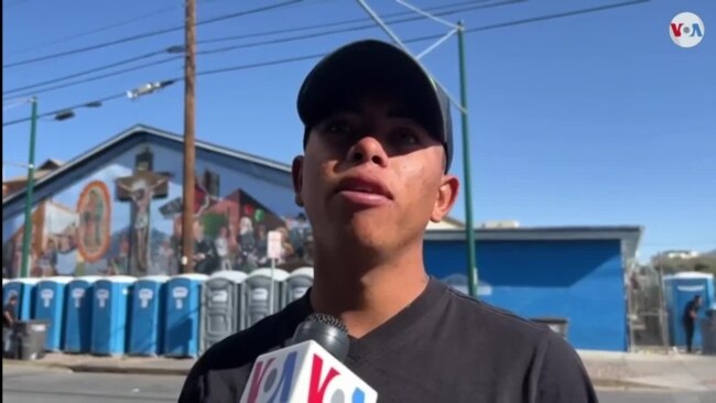 Joven migrante decidió no entregarse a las autoridades de Estados Unidos