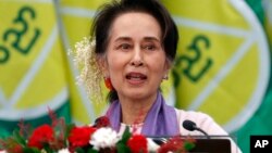 آنگ سان سو چی، رهبرپیشین میانمار