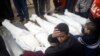 FAAYILII: Palestinians mourn relatives killed in the Israeli bombardment of the Gaza Strip outside a morgue in Khan Younis on Thursday, Jan. 4, 2024. (AP Photo/Mohammed Dahman)