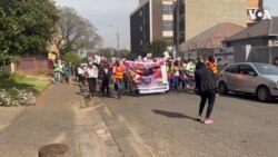 Zimbabweans Living in South Africa Protest Election Outcome