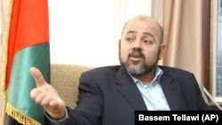 Moussa Abu Marzouk, Wakil Kepala Biro Politik Hamas, 29 Oktober 2006. (Foto: AP/Bassem Tellawi)