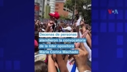 La oposición venezolana sigue protestando en las calles por el resultado electoral