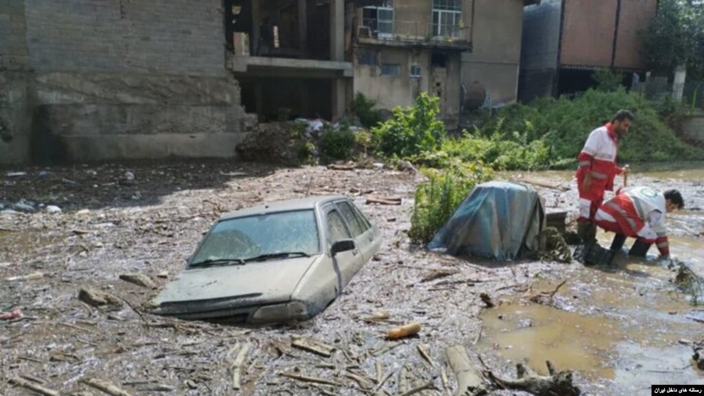 سیلاب در سوادکوه، استان مازندران