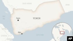 Bản đồ Yemen và khu vực Biển Đỏ.