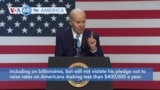 VOA60 America - Biden says his new budget proposal will include some higher taxes