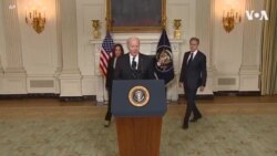 President Joe Biden Delivers Remarks on Israel-Hamas War From White House