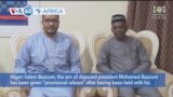 VOA60 Africa - Niger: Son of deposed president Bazoum given 'provisional release'