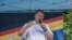 Robert Sesselmann of the far-right Alternative for Germany party, speaks in Sonneberg, Germany, June 25, 2023. Sesselmann won a closely-watched run-off vote for district administrator in Sonneberg. (Photo by FERDINAND MERZBACH/NEWS5/AFP)