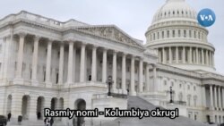 Amerikaga sayohat: Poytaxt Vashington