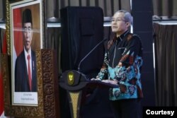 Wakil Ketua Komisi Pemberantasan Korupsi Alexander Marwata dalam penandatanganan Stranas PK di Kemenpan RB, Jumat, 10 Maret 2023. (Foto: Kemenpan RB)