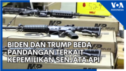 Biden dan Trump Beda Pandangan Terkait Kepemilikan Senjata Api