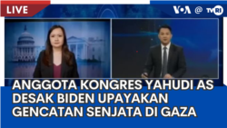 Laporan VOA untuk TVRI: Anggota Kongres Yahudi AS Desak Biden Upayakan Gencatan Senjata di Gaza