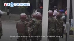 VOA60 World- Kenyan police continued to clash with protesters calling for the president’s resignation in the capital of Nairobi 