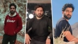 سه تصویر از رضا رسایی، معترض محکوم به اعدام