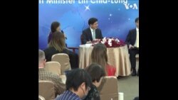台湾新外长林佳龙谈台美关系