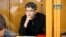 Kuandyk Bishimbayev, accused of killing his wife, is seen at his trial in Astana, Kazakhstan, April 12, 2024. The case has hit a nerve in the nation, with petitioners urging harsher penalties for domestic violence. (Kazakhstan Supreme Court Press Office)