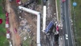 Yunanistan'da Tren Kazası 