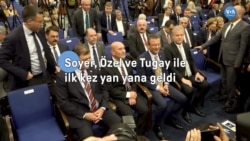 Soyer, Özel ve Tugay ile ilk kez yan yana geldi 