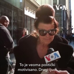 U Njujorku o slučaju Tramp