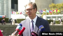 Predsednik Srbije Aleksandar Vučić u Njujorku