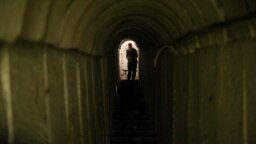 Gazze'de Hamas'ın kullandığı yeraltı tünelleri bulunuyor.