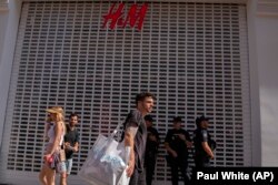 Spain H&M Strike