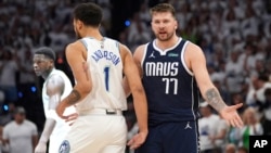 Luka Dončić je bio najbolji igrač prve utakmice finala Zapada (Foto: AP/Abbie Parr)