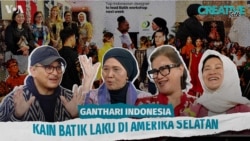 VOA Creative Talk: Kain Batik Laku di Amerika Selatan