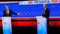El presidente Joe Biden y el expresidente Donald Trump arrancaron su primer debate rumbo a las elecciones presidenciales de 2024.
