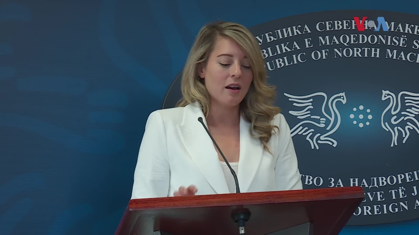 Шефицата на канадската дипломатија во Скопје
