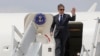 U.S. Secretary of State Antony Blinken arrives at the airport in Amman, Jordan, April 30, 2024.