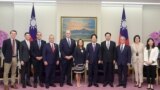 美国副总统兼当选总统赖清德在台北会见美国会众议院跨党派访问团。（2024年4月23日）