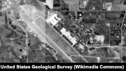 FILE - An aerial view of the Youngstown-Warren Regional Airport