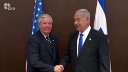ကန်အထက်လွှတ်တော်အမတ် Lindsey Graham အစ္စရေးဝန်ကြီးချုပ်နဲ့တွေ့ဆုံ
