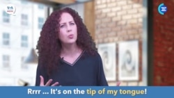 English in a Minute: Tip of Your Tongue
