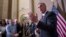 House Speaker Kevin McCarthy, R-Calif., talks to reporters outside his office following his discussions at the White House with President Joe Biden on the impasse over the government's debt ceiling, at the Capitol in Washington, May 22, 2023.