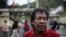 Henry Guerrero, one of the rescuers of the four indigenous children who survived an Amazon plane crash, then braved the jungle for 40 days, speaks near the military hospital where the children are receiving medical care, Bogota, Colombia, June 11, 2023. 