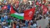 Des milliers de Tunisiens expriment leur solidarité avec les Palestiniens