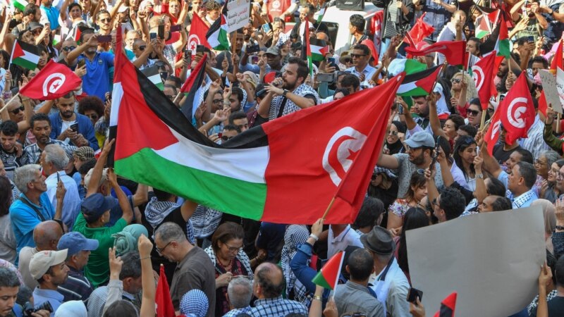 Des milliers de Tunisiens expriment leur solidarité avec les Palestiniens