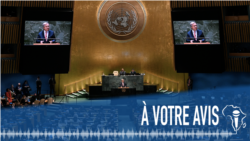  À Votre Avis : Assemblée générale à l'ONU