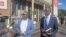 Jacob Ngarivhume and his attorney, Professor Lovemore Madhuku