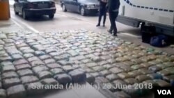 Droga sekuestruar në Sarandë, viti 2018