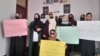 زنان معترض: تعامل با طالبان به معنای نادیده گرفتن نفوس افغانستان است