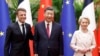 法总统与欧盟主管对华分唱红白脸，但都敦促习帮助结束乌战争
