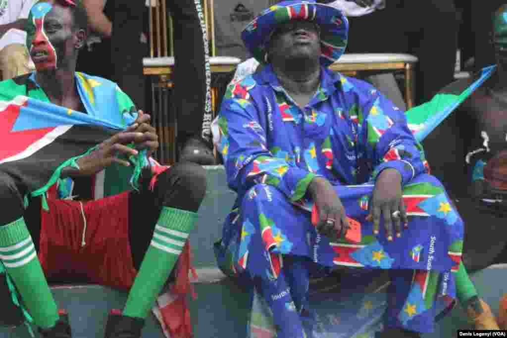 S. Sudanese celebrate return of men's basketball team from Paris Olympics